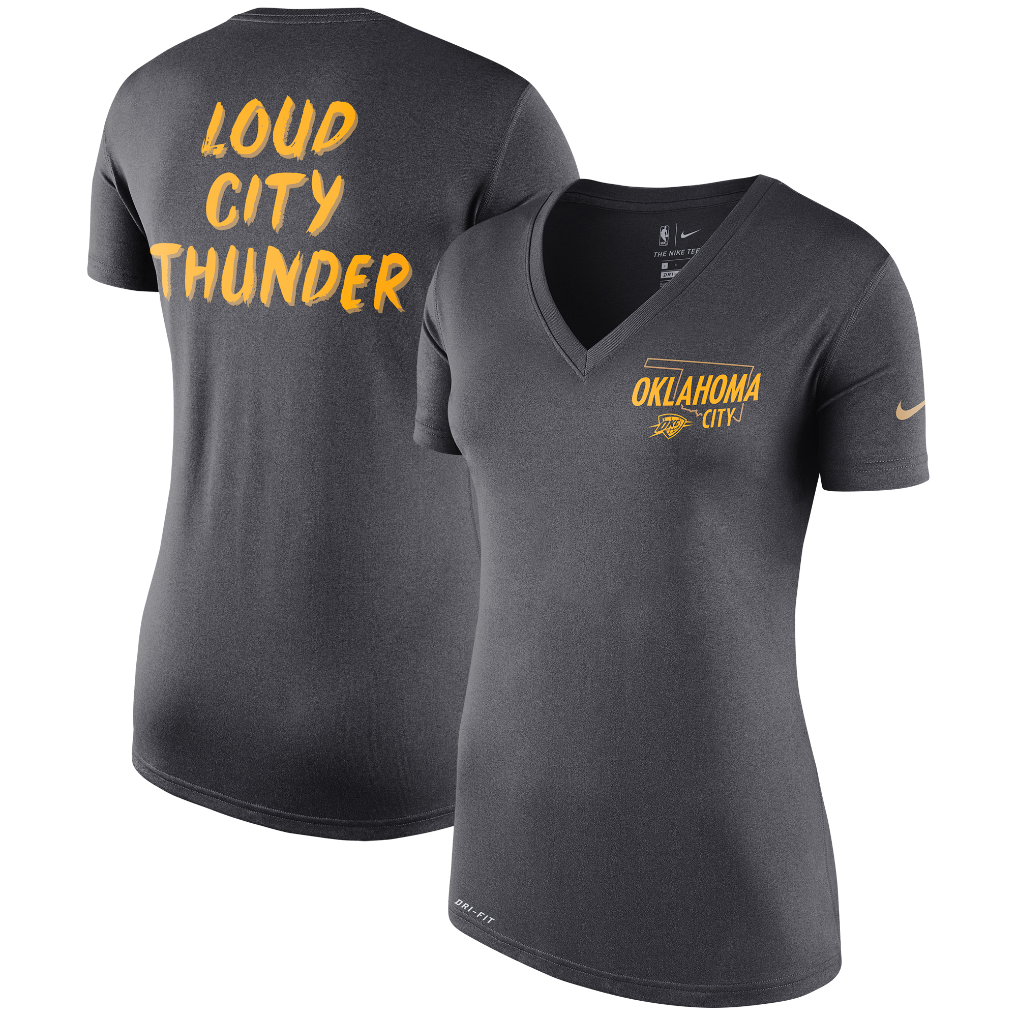 Oklahoma City Thunder Nike Women's 2019/20 City Edition Performance ...