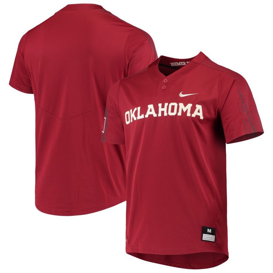 Nike Oklahoma Sooners Crimson Replica Softball Jersey OK TEAM GEAR
