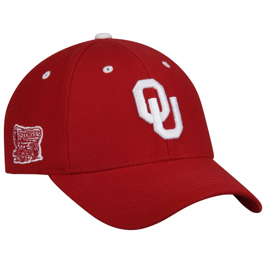 Nike Oklahoma Sooners Black Aero True Baseball Performance Fitted Hat ...