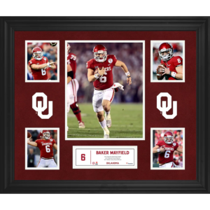 Fanatics Authentic Baker Mayfield Oklahoma Sooners Framed 23” x 27” 5-Photo Collage