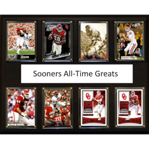 Oklahoma Sooners 12” x 15” All-Time Greats Team Plaque