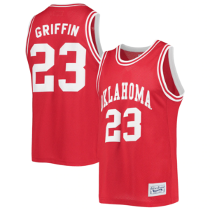 Original Retro Brand Blake Griffin Oklahoma Sooners Crimson Commemorative Classic Basketball Jersey