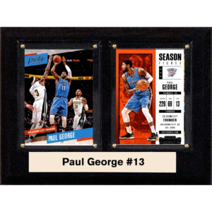 Paul George Oklahoma City Thunder 6” x 8” Plaque