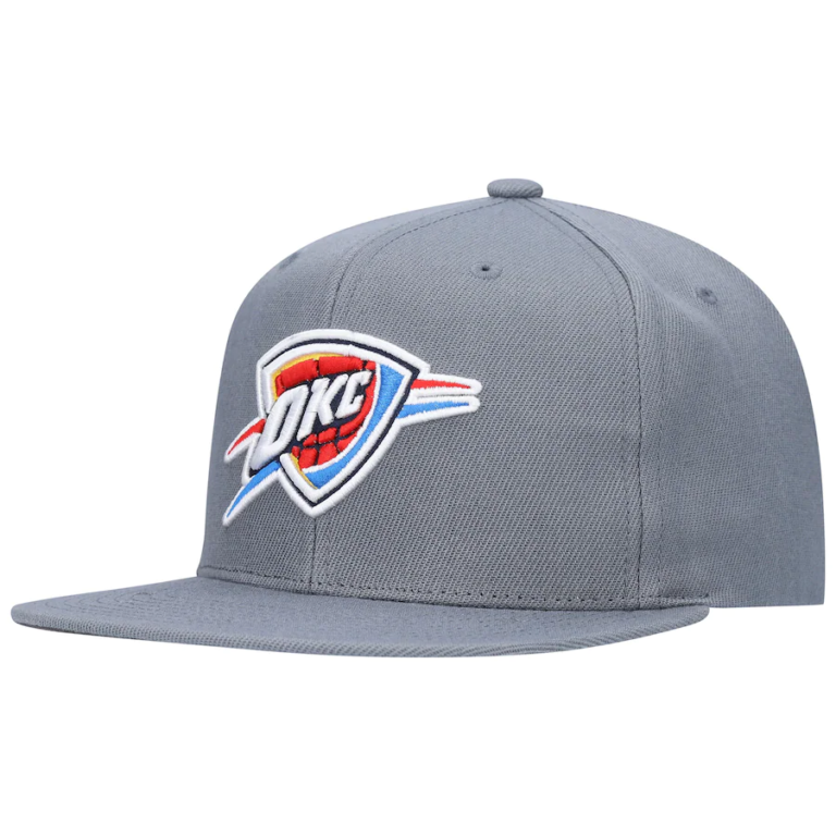 thumbnail image 2 of Rep Your Team: New Era Oklahoma City Thunder 2025 Western Conference Champs Snapback Hat! 2 of 5