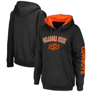 Oklahoma State Cowboys Colosseum Women’s Loud and Proud Pullover Hoodie – Black