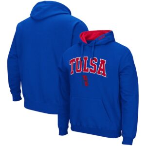 Tulsa Golden Hurricane Colosseum Arch and Logo Pullover Hoodie – Royal