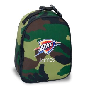 Oklahoma City Thunder Personalized Camouflage Insulated Bag