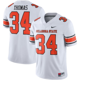 Thurman Thomas Oklahoma State Cowboys Nike Alumni Player Jersey – White