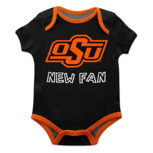 Oklahoma State Cowboys Infant New Fan Bodysuit – Black