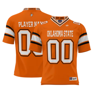 Oklahoma State Cowboys ProSphere NIL Pick-A-Player Football Jersey – Orange