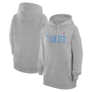 Oklahoma City Thunder G-III 4Her by Carl Banks Women’s Dot Print Pullover Hoodie – Heather Gray