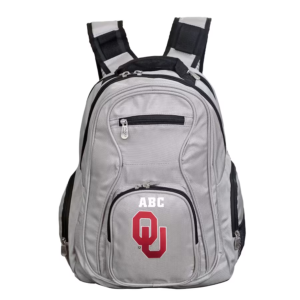 Oklahoma Sooners Personalized Laptop Backpack