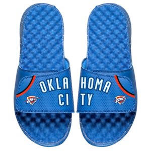 Oklahoma City Thunder ISlide Youth Home Jersey Slide Sandals – Royal